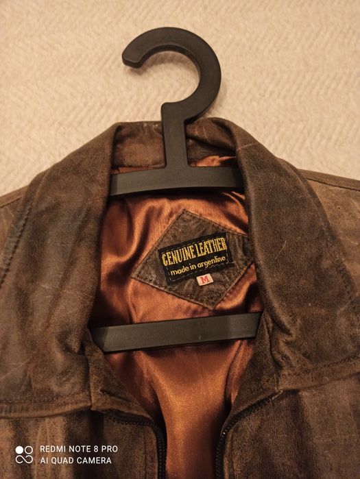 Geaca piele naturala marime M. Fabricatie Argentina