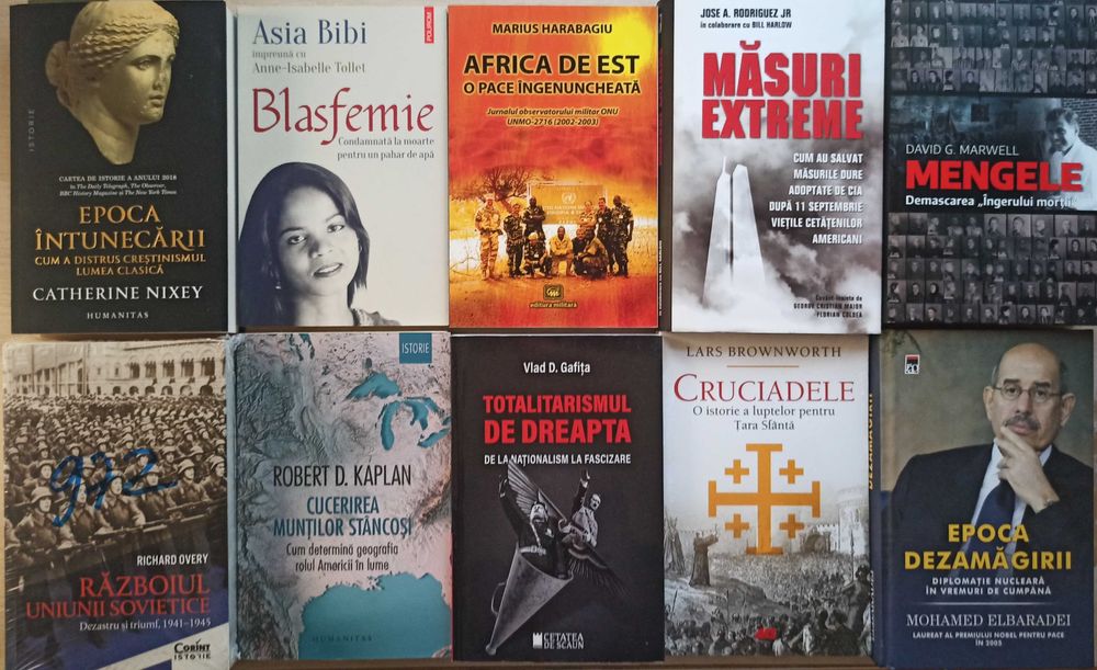Carti istorie universala diverse (lichidare biblioteca)