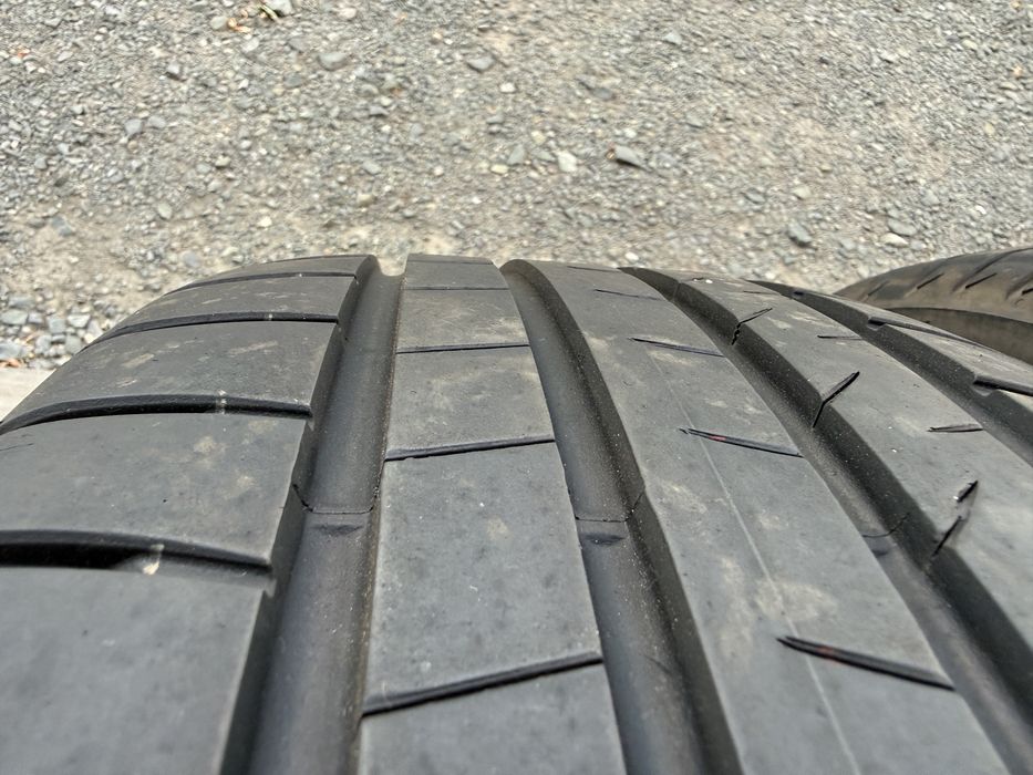 4бр. ОТЛИЧНИ Летни Гуми С Борд 235/55R/18 *BRIDGESTONE* DOT:2125+1225- 7.2мм.+5.1мм.