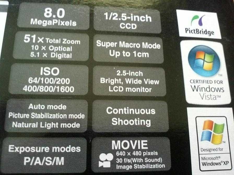 Aparat foto FUJI FinePix S5800 - 8 Mp