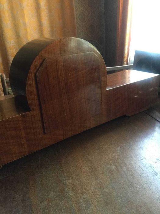 механические мебельные часы "Янтарь" 70-х годов с боем