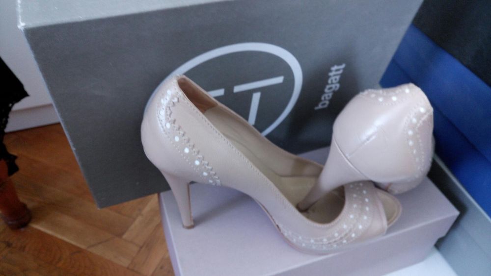 Дизайнерски италиански обувки от естествена кожа!