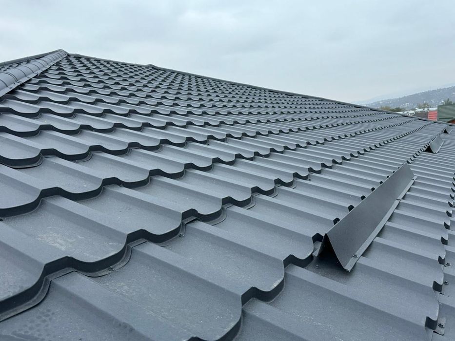 Металлочерепица, черепица шифер металл, крыша профнастил