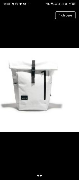 Rucsac de dama alb