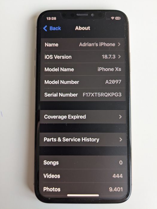 Iphone XS  de vanzare