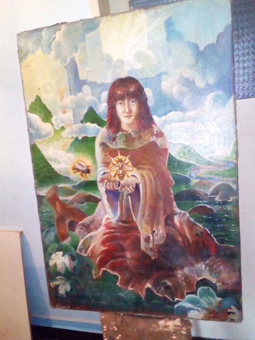 Маслена картина, авторска