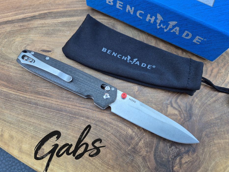 Сгъваем нож Benchmade VALET 485-1, M390.,карбон