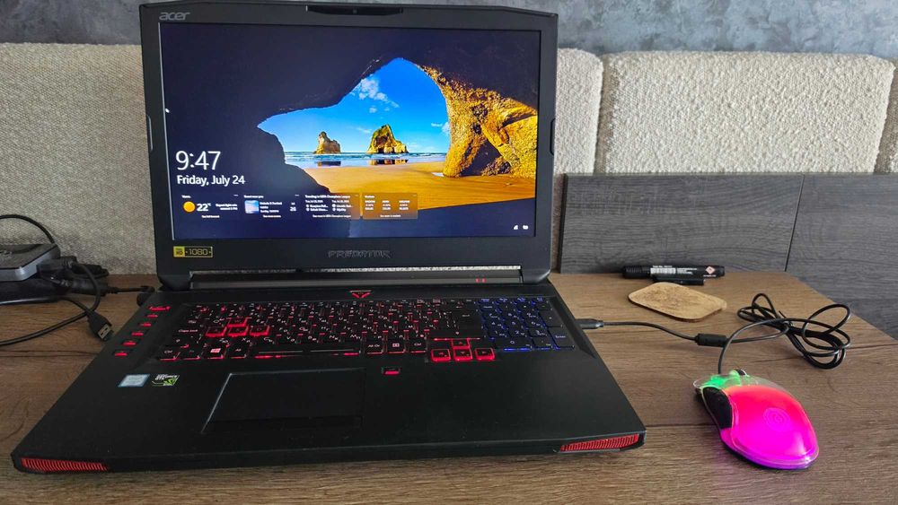 Acer Predator 17 G9-791 / i7 / 16GB / GTX 970M / SSD + HDD + пълен комплект