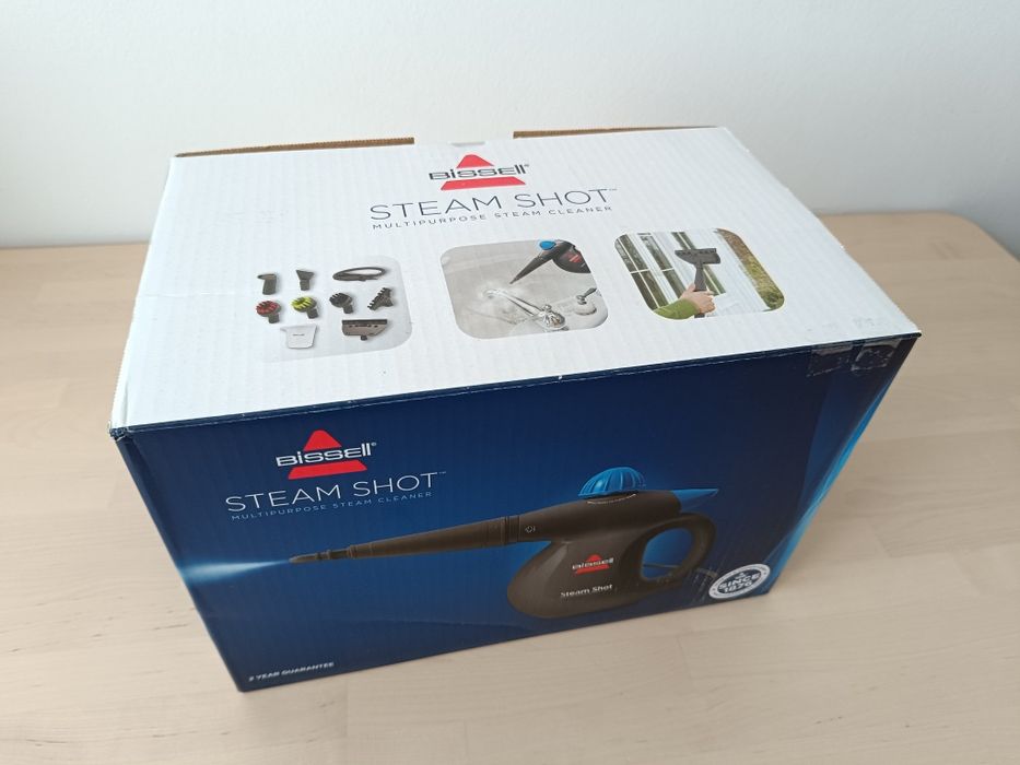 Aparat de curatat cu abur manual, Bissell, SteamShot 2635J titan