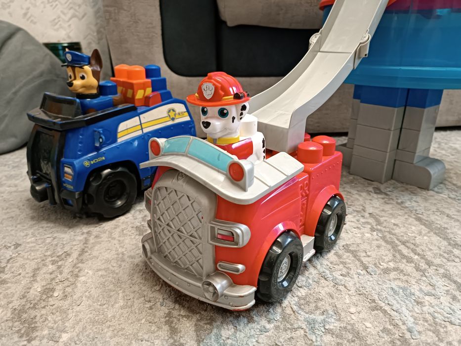 База и машины щенячий патруль