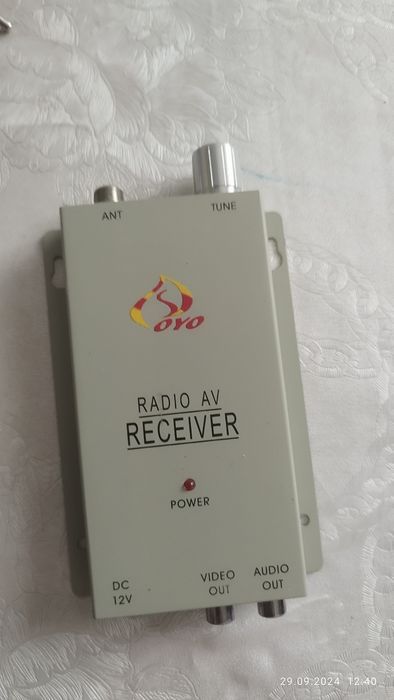 Комплект беспроводной камеры 1.2G радиоприёмник AV с блоком питания