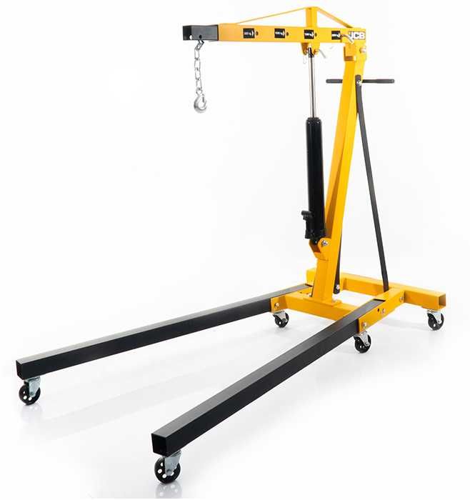 Хидравличен, сгъваем кран за двигатели тип жираф 2 тона JCB