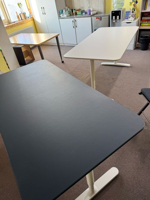 Синий компьютерный/Письменный стол