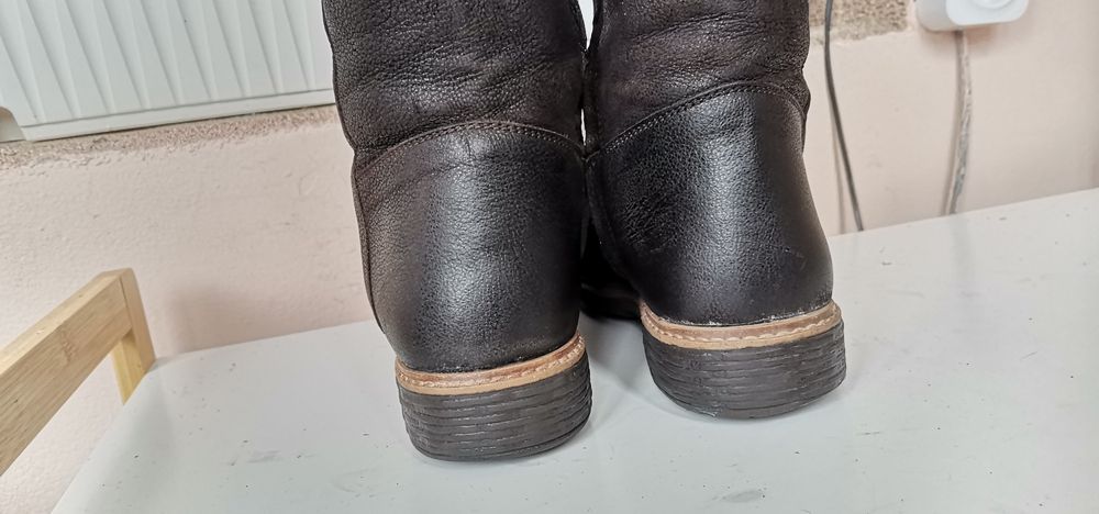 Ботуши Clic! Естествена кожа 40 н.