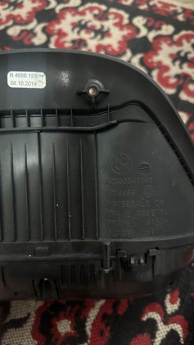 Волан с airbag, километраж, панел с бутони за режими от bmw f20