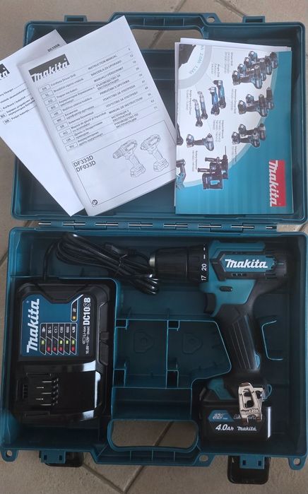 MAKITA DF333DSAE Masina de gaurit cu 1 acumulator Li-Ion, 12V, NOU,