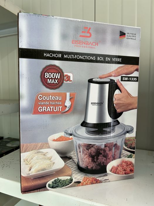 Електрически чопър + блендер 800W
