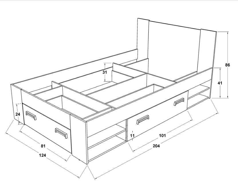 Детско легло 120/200