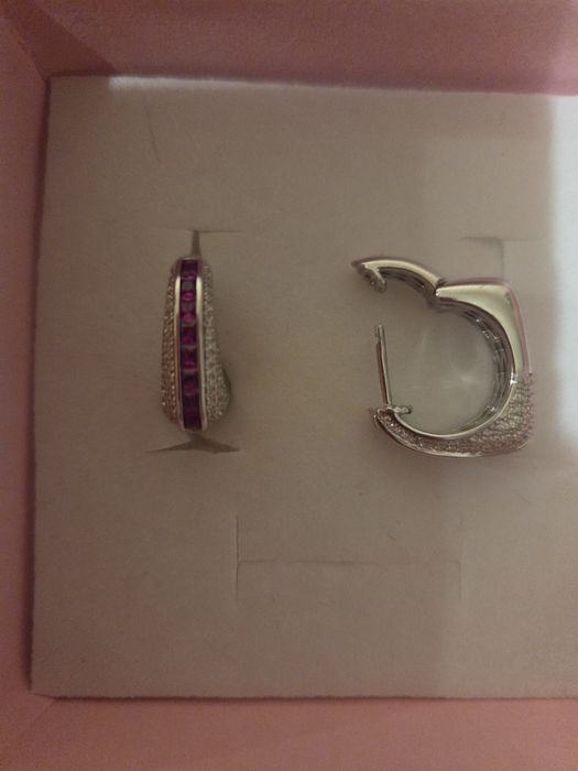 Серебряные серьги 925 пробы