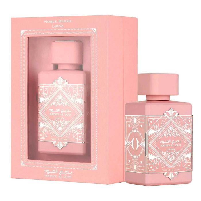 Lattafa Badee Al Oud Noble Blush 100ml EDP – Parfum Dulce Floral Unisex, Elegant și Persistent