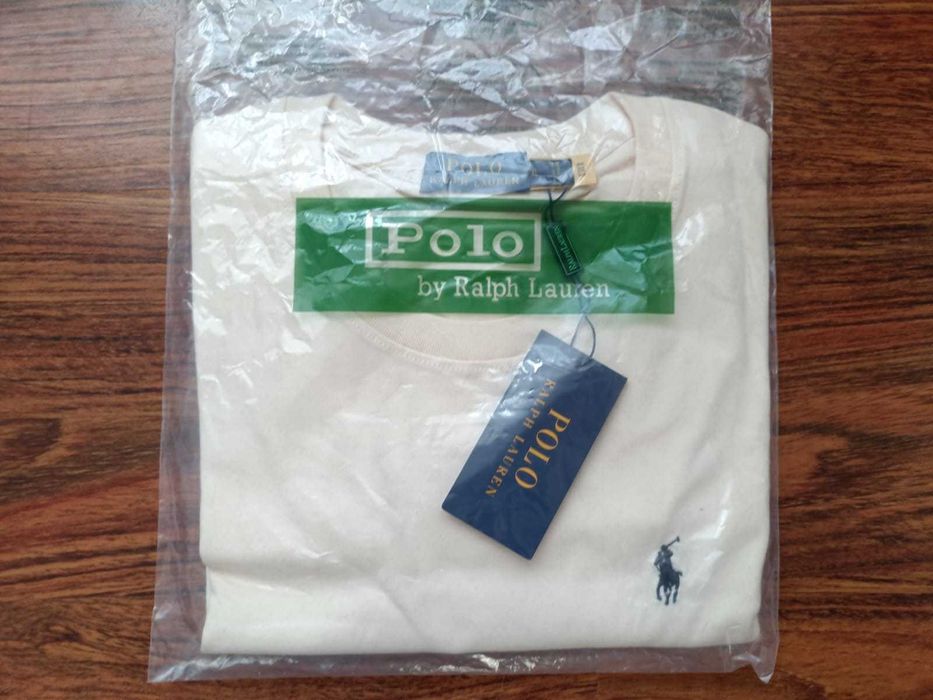 Tricou Polo Ralph Lauren alb, nou, cu etichetă