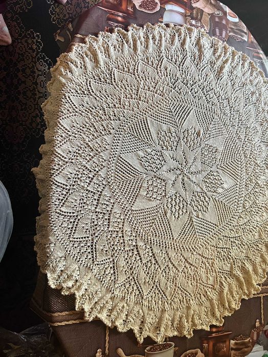 плетена покривка кръг 130 мм