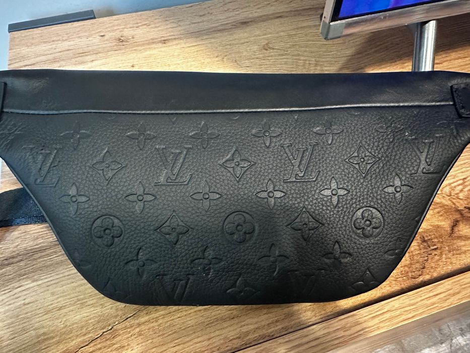 Мъжка чантичка естествена  кожа Louis Vuitton