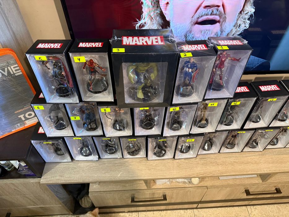 Пълна колекция MARVEL фигурки – 30 броя – НЕОТВАРЯНИ!