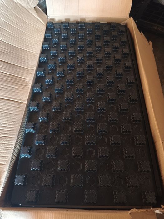 Polistiren cu nuturi pentru încălzire în pardoseala