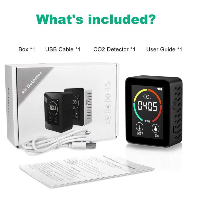 Монитор за качество на въдуха Geokku H8