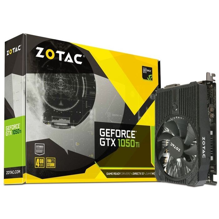 Placa video Zotac GTX 1050 Ti Mini 4GB GDDR5