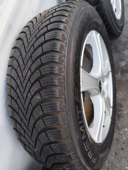 Jante 5×112 r17 Tiguan Skoda kodiaq karoq Borbet + anvelope 215 65 R17 iarna