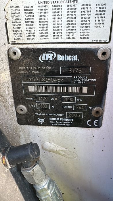 Miniincarcator bobcat s175
