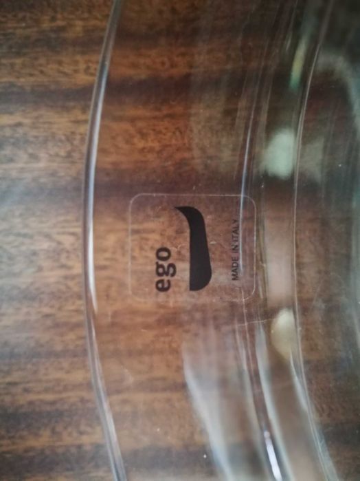 Стъклена фруктиера, интересна купа Ego Italy