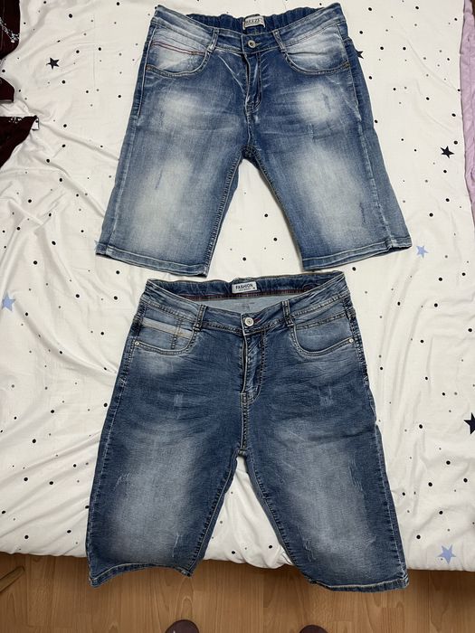 Дънки къси за момче 2 бр
