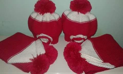 Set caciula si de pus la git sau fular