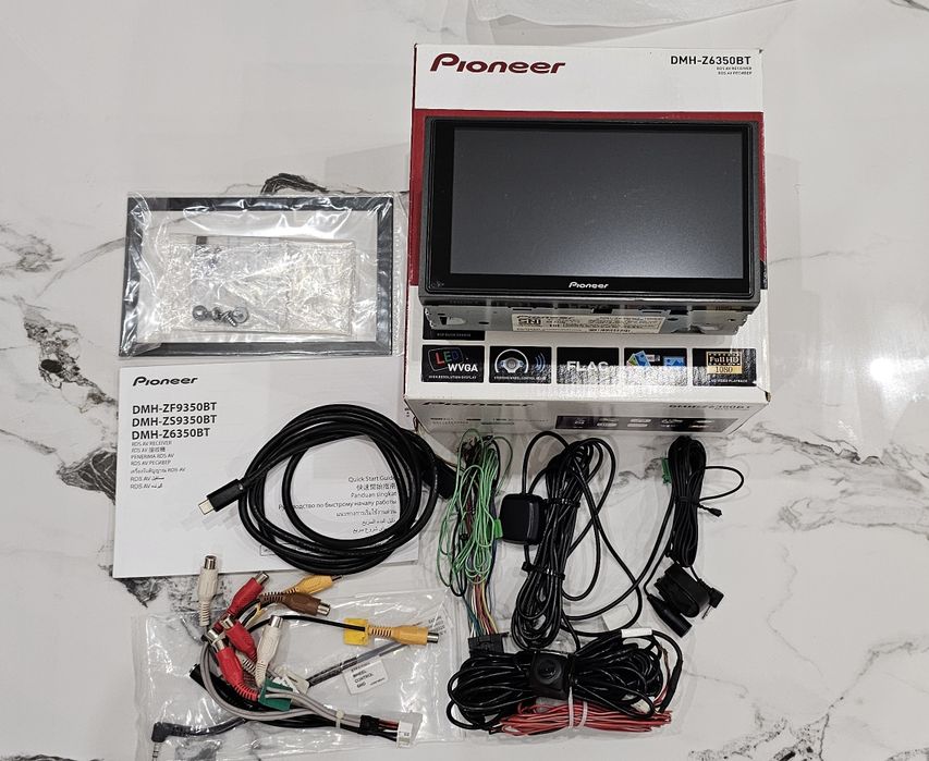 Автомагнитола Pioneer DMH-6350BT и камера Pioneer ND-BC8
