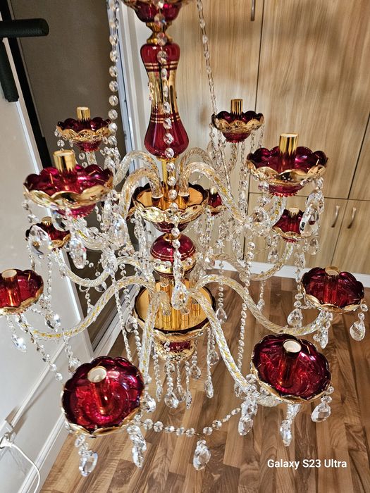 Продам  хрустальную люстру ЧЕХИЯ