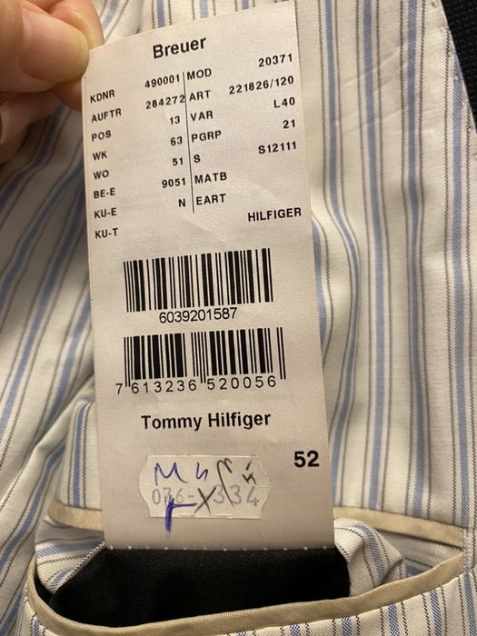 Sacou barbati Tommy Hilfiger