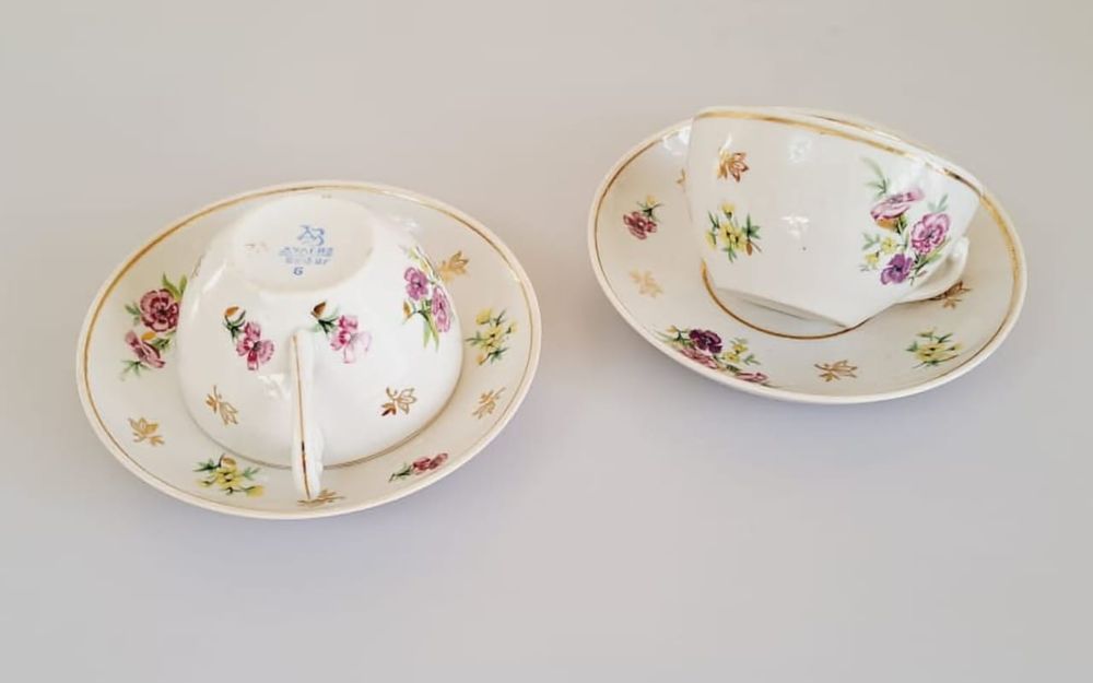 Чайные пары Дулево