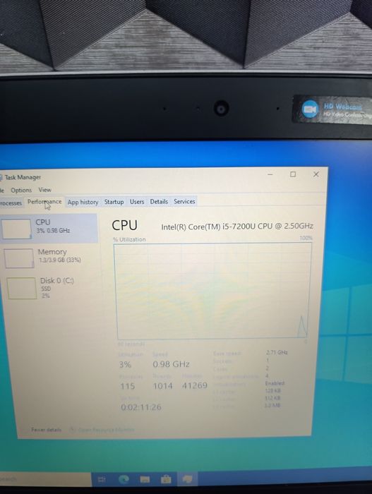 Laptop profesional  hp 430 g4 13.3 inch procesor i5 7200