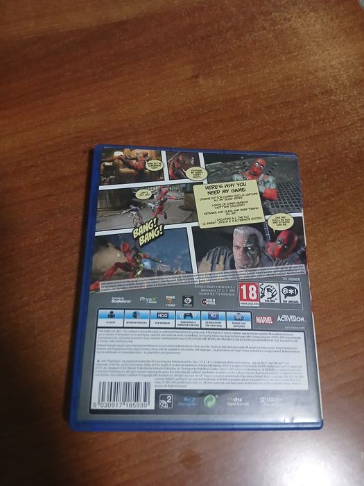 Carcasa Deadpool Ps4