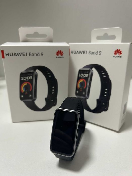 Huawei Band 9 – NEGRU – Nou, sigilat – 2 buc