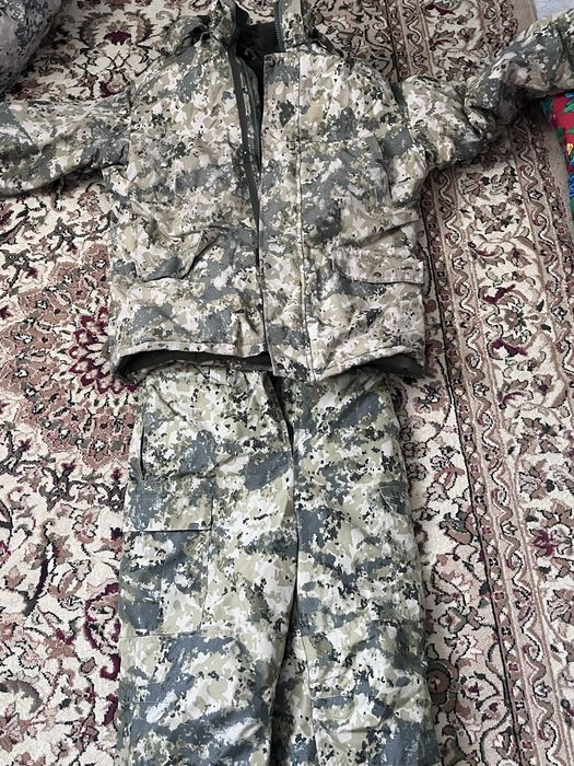 военный бушлат зимний