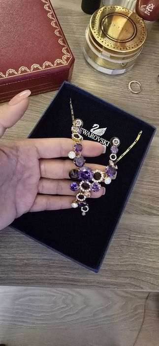 Колье и серьги от Swarovski