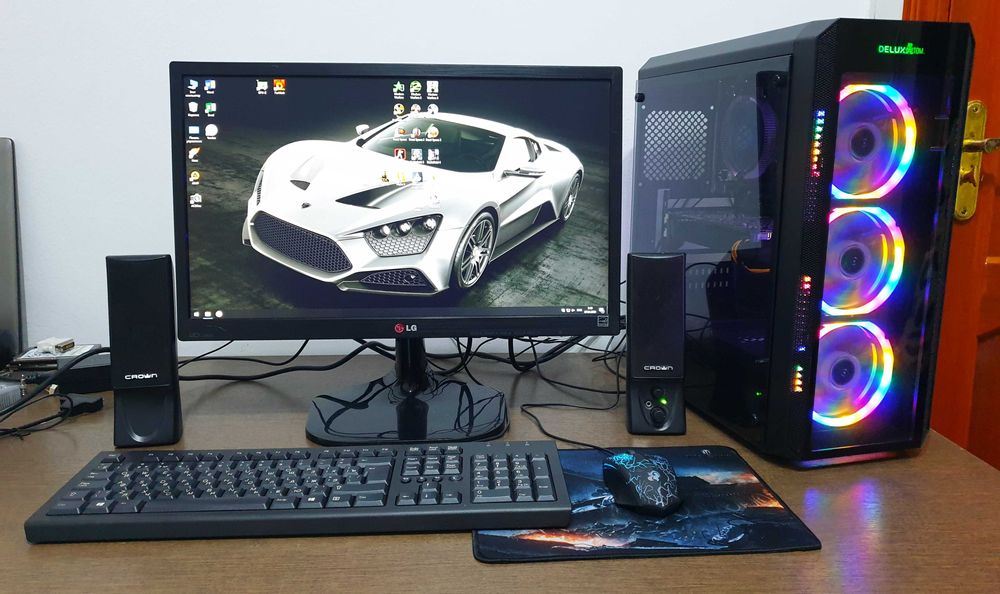 Core i5, игровой компьютер в комплекте, продам!
