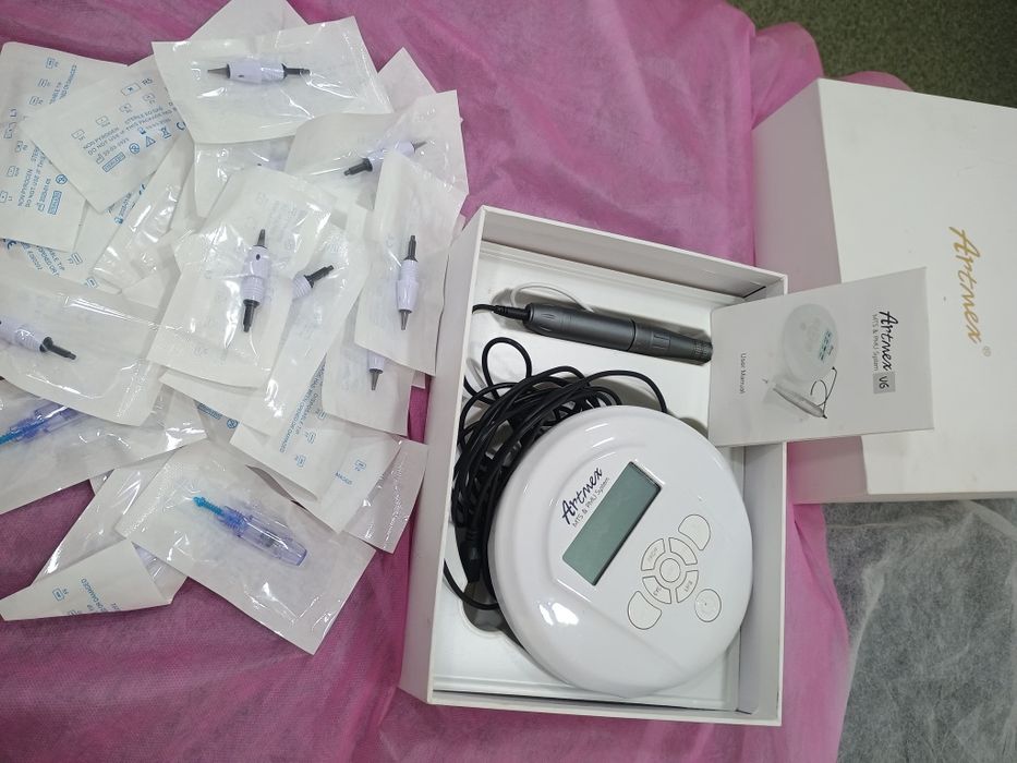 Aparat micropigmentare Artmex V6 cadou 30 ace Artmex