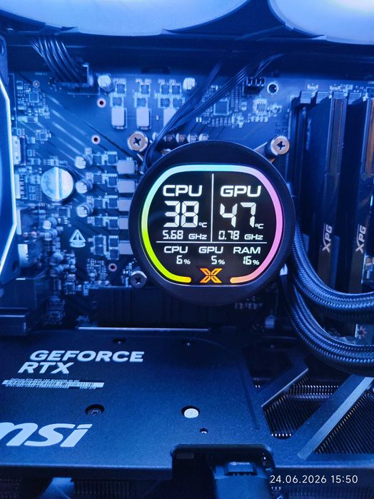 Геймърски i9 14900KF, RTX 5070 12GB, RAM 32GB DDR5 6000, SSD 2TB NVME - Гаранция!