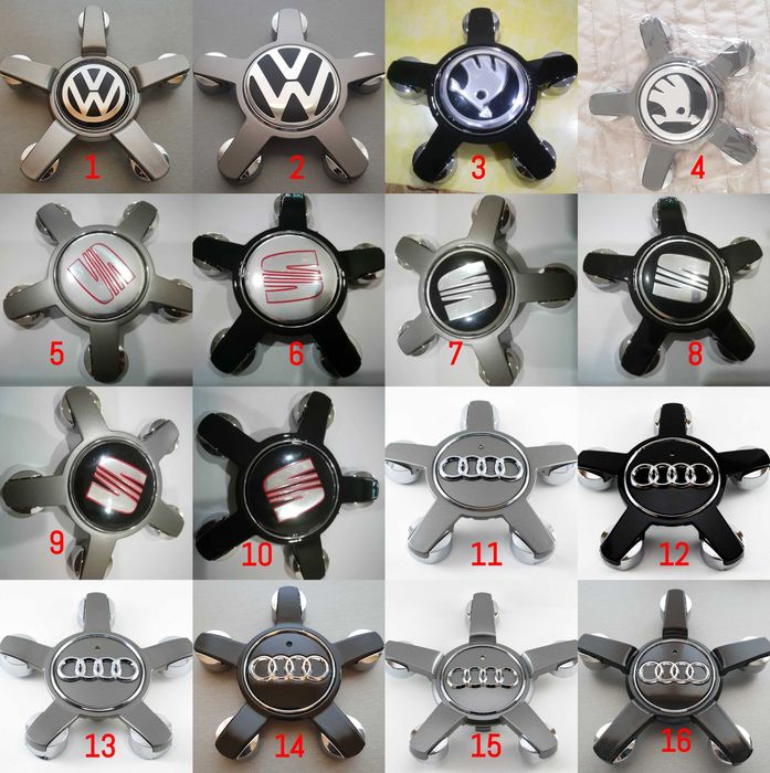 Capace jante aliaj Audi BMW Mercedes Land Rover Porsche VW Kia Skoda