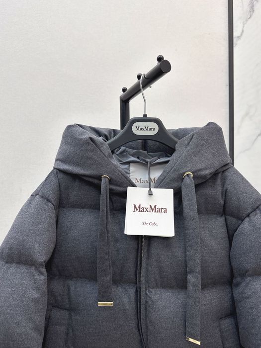 Дамско яке Max Mara вълна и гъши пух